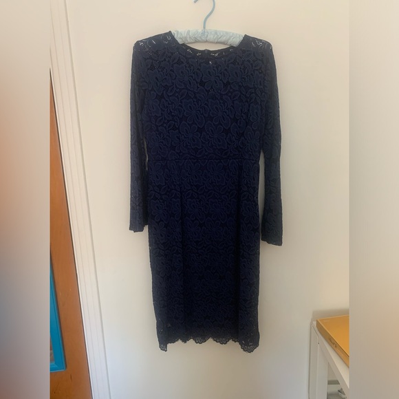 Zapaka blue lace dress - L - Picture 2 of 10